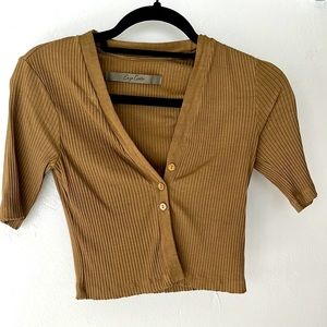 Enza Costa cropped cardigan